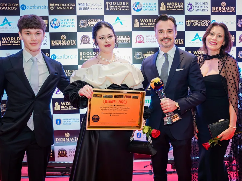 European CEO honored at the World CEO Awards ceremony